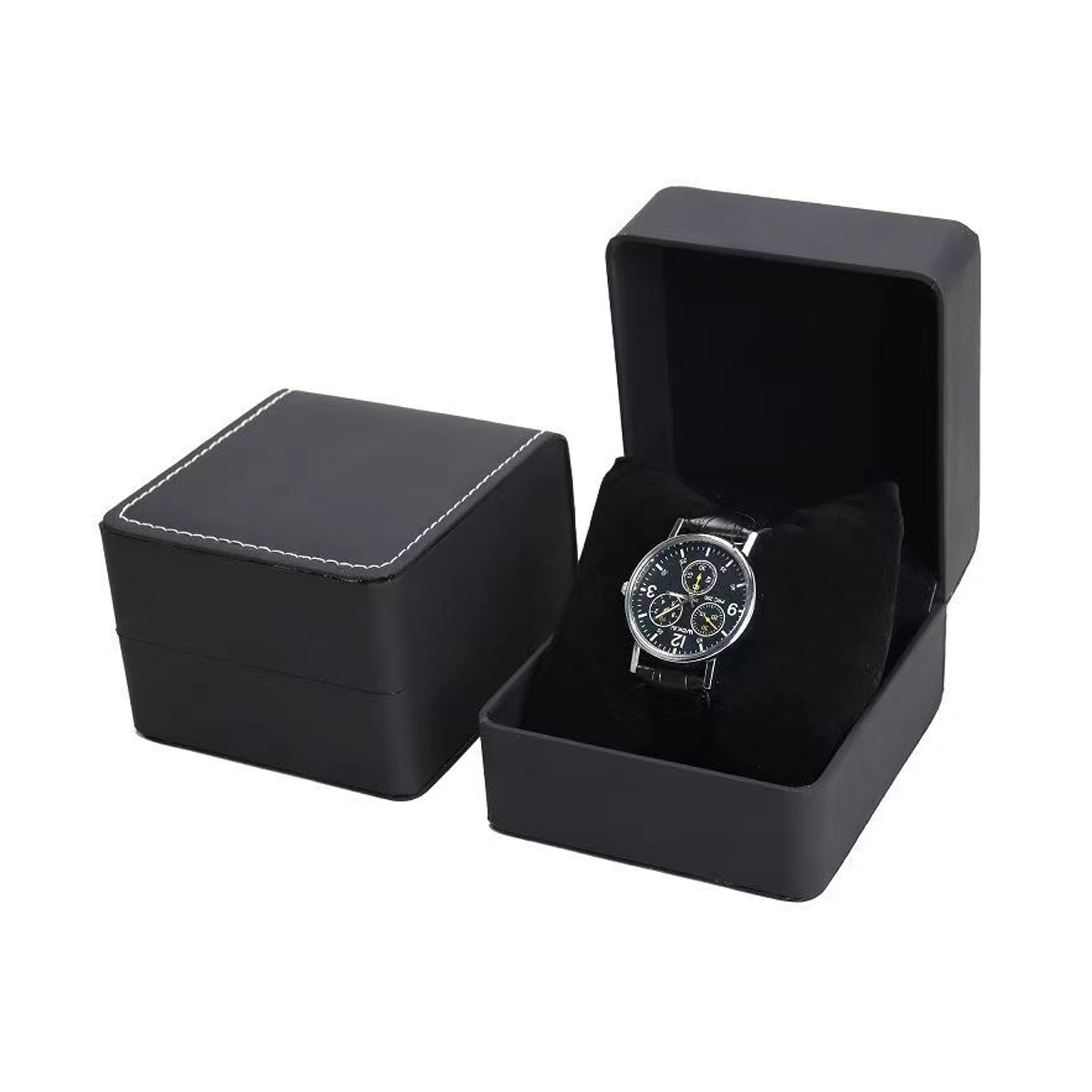 Men Accessories Organiser - Lnofxas 블랙 싱글 시계 선물 상자