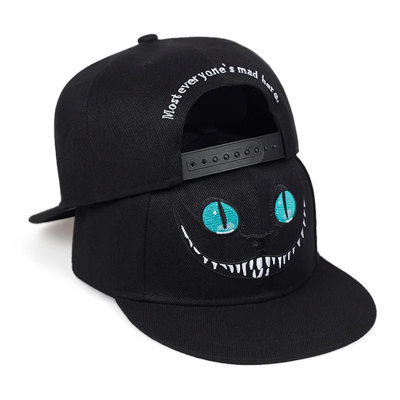 Hat Snapback Cap - 이상한 나라의 만화 앨리스 카와이 야구