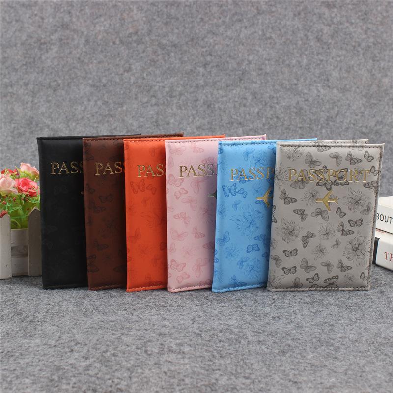 Travel Organizer Men - 남녀공용 PU 가죽 여권 커버 -