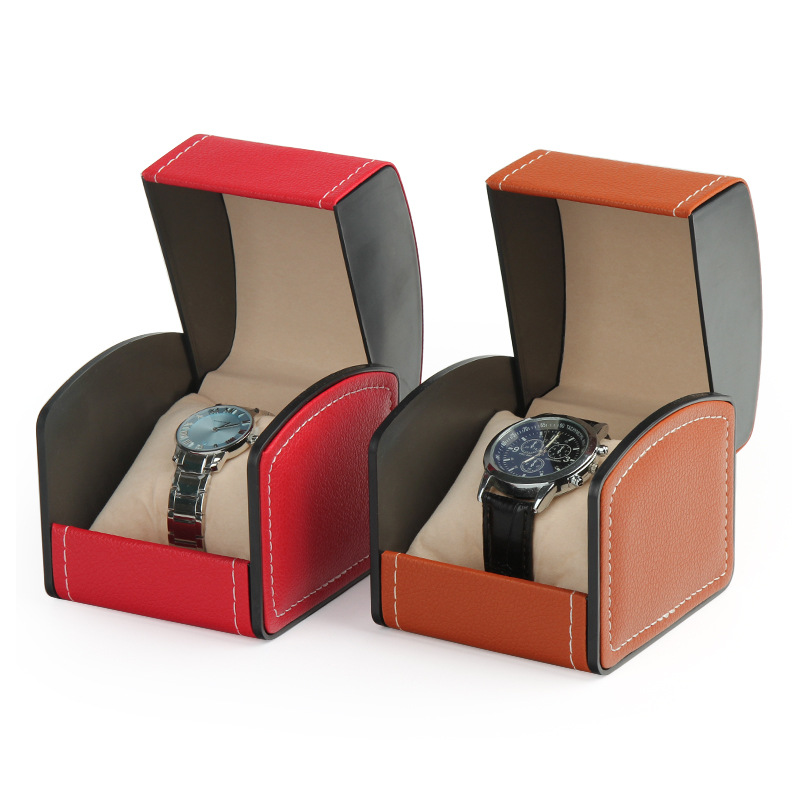 Men Accessories Organiser - PU 가죽 시계 상자 디스플레이 케이스