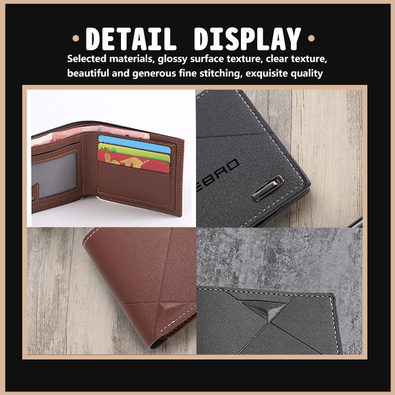 Ebro 자동차 스타일링 남성용 패션 짧은 지갑 동전  - Men Accessories Organiser 리뷰 및 가격