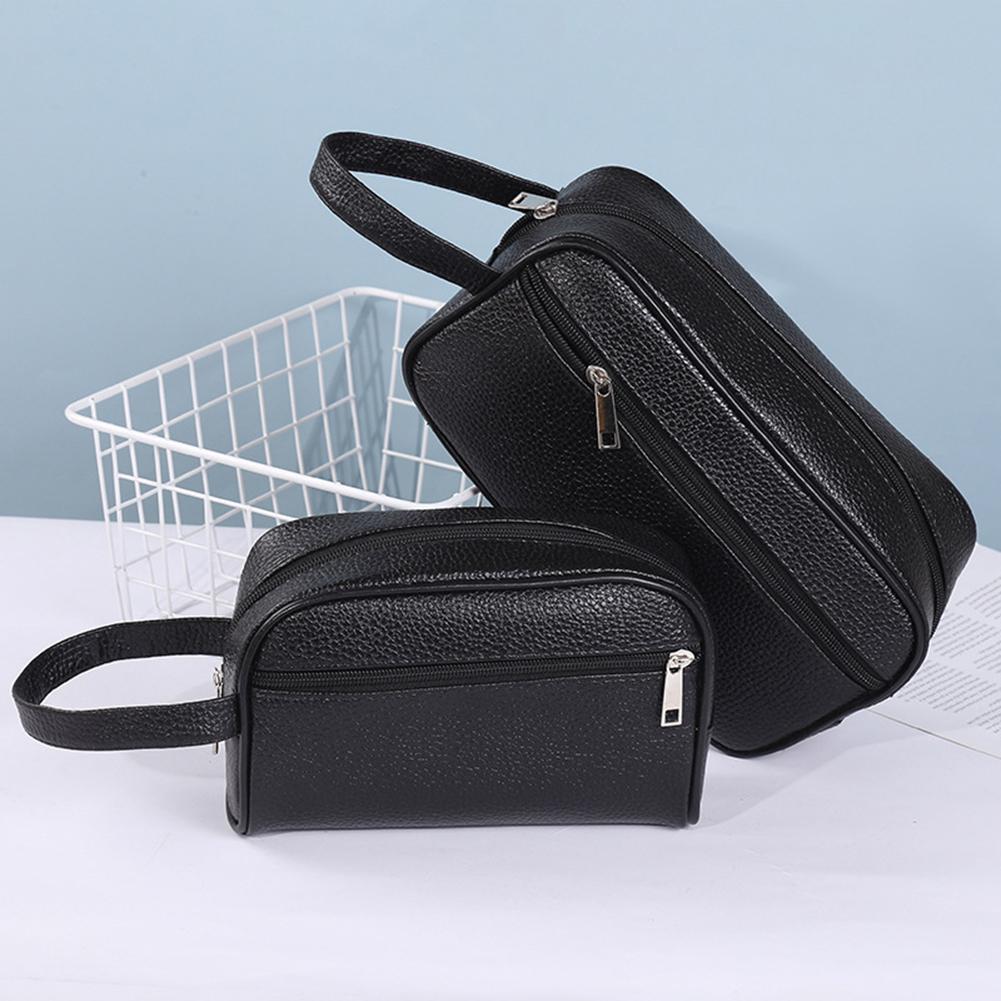 남성 비즈니스 여행 가방 빈티지 손목 가방 PU 가죽  - Men Accessories Organiser 리뷰 및 가격