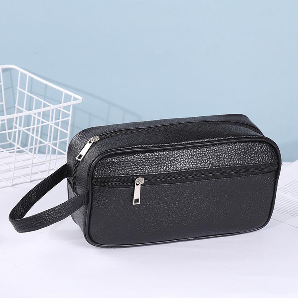 남성 비즈니스 여행 가방 빈티지 손목 가방 PU 가죽  - Men Accessories Organiser 리뷰 및 가격
