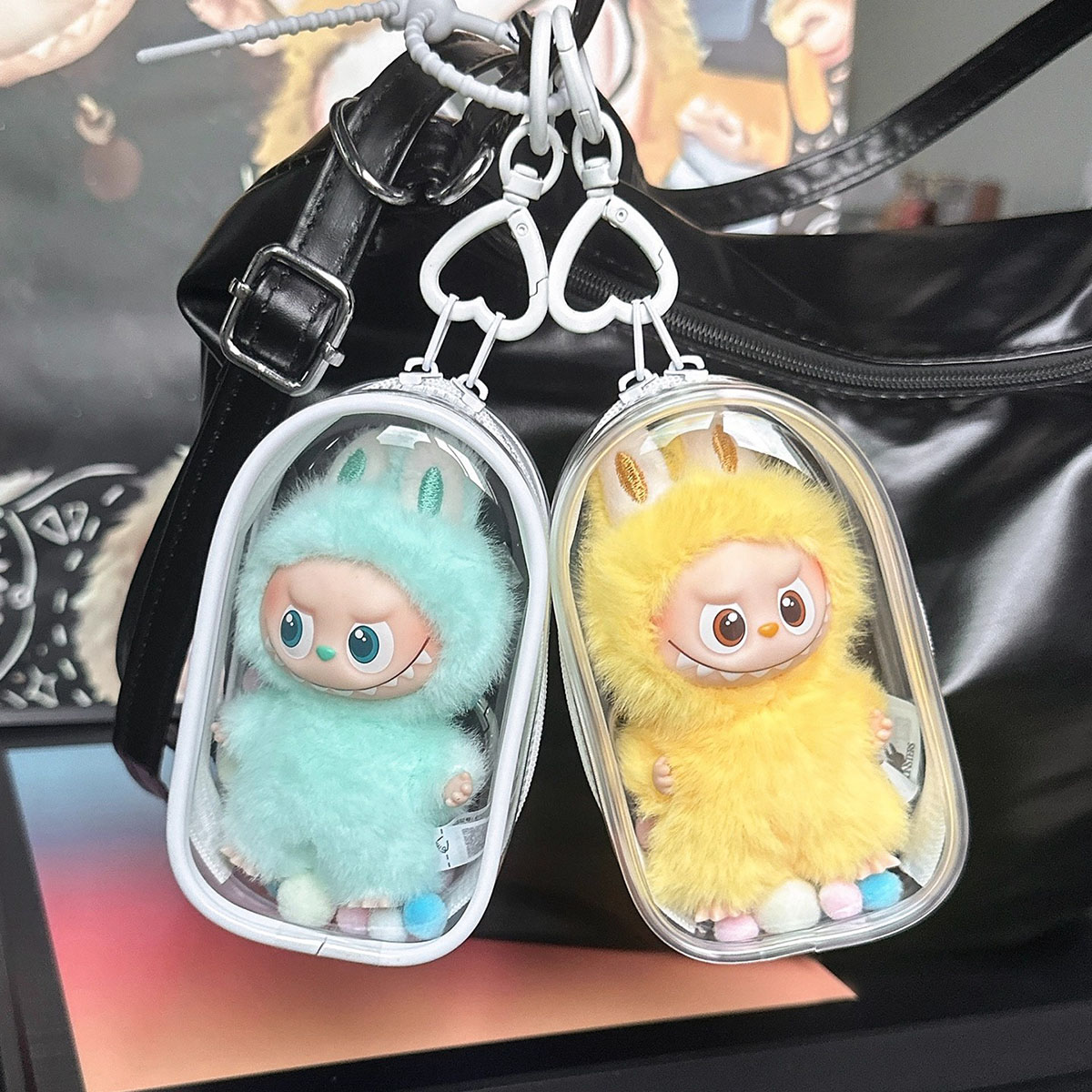 미니 라부부 보호 케이스 정리함 (10.5cm 라부부  - Men Accessories Organiser 리뷰 및 가격