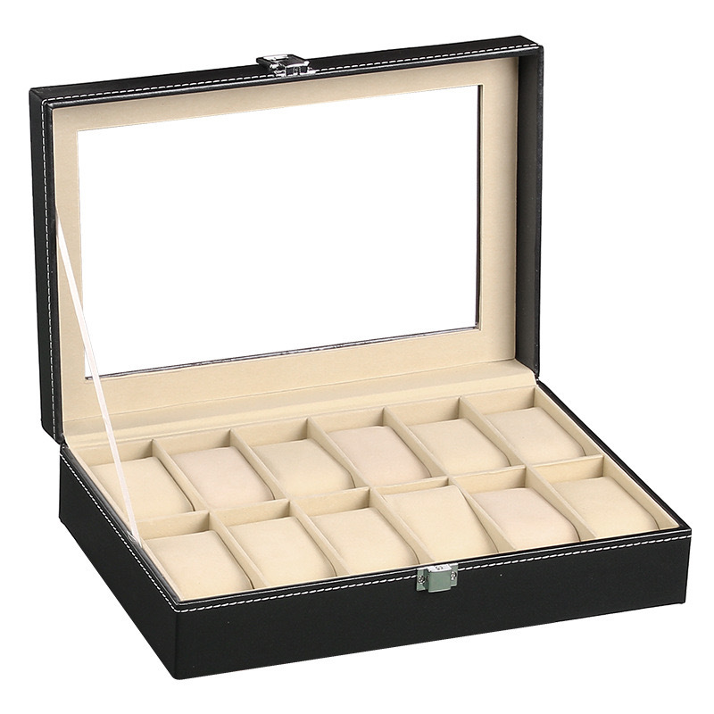 남성용 시계 진열 케이스 PU 가죽 시계 정리함 박스  - Men Accessories Organiser 리뷰 및 가격