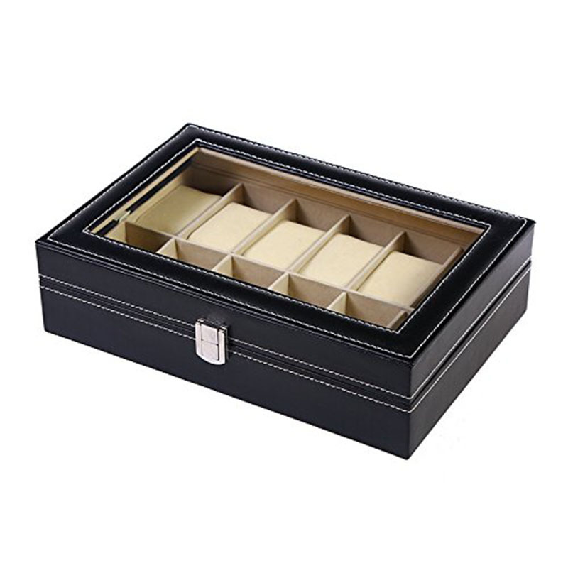 남성용 시계 진열 케이스 PU 가죽 시계 정리함 박스  - Men Accessories Organiser 리뷰 및 가격