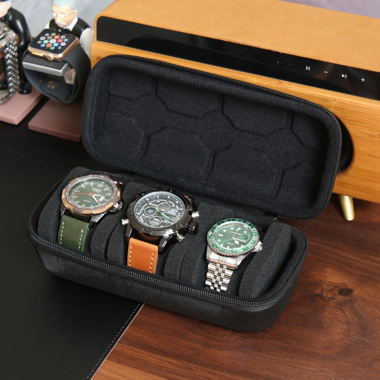 남성용 또는 여성용 시계 상자 정리함, 시계 여행용 케 - Travel Organizer Men 리뷰 및 가격