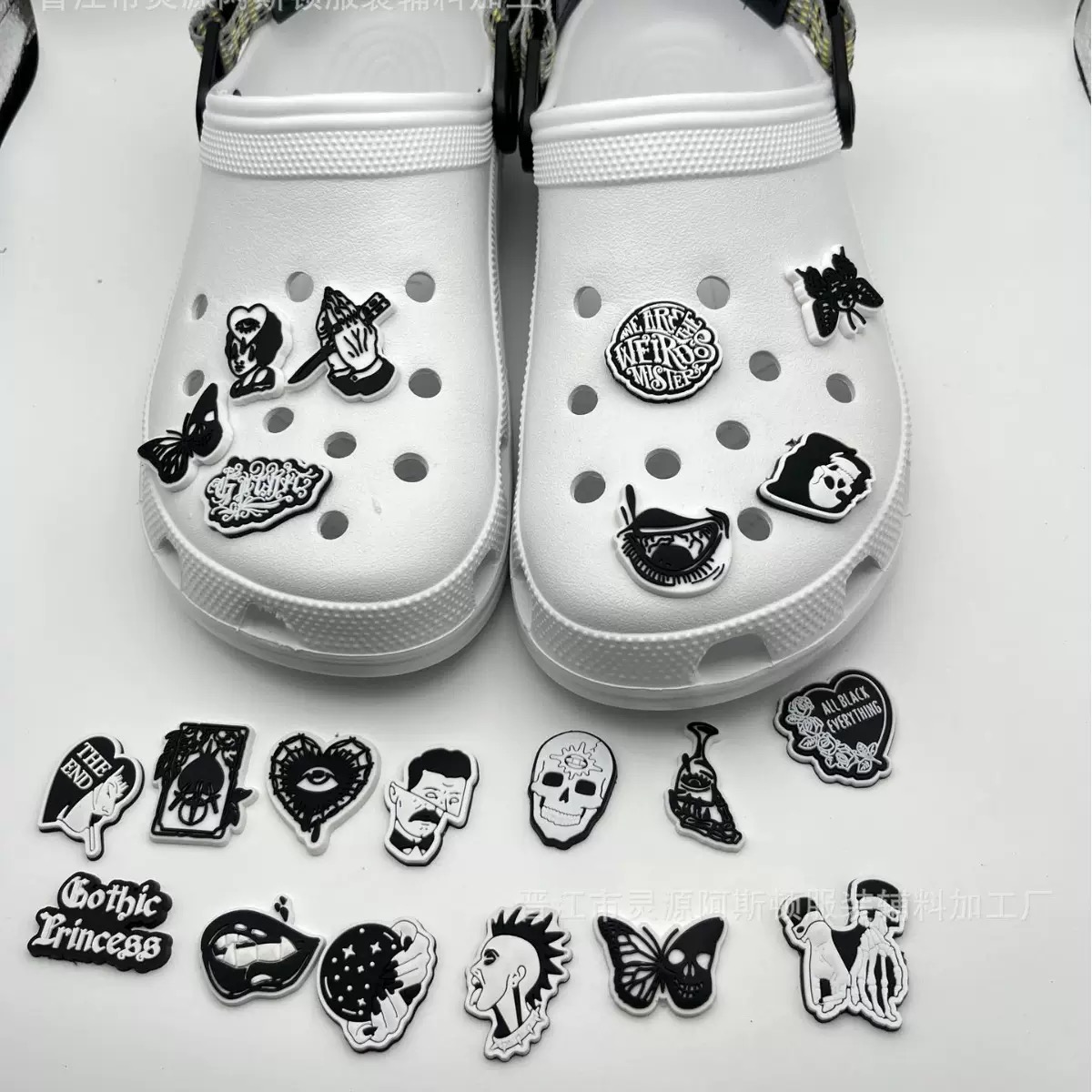 23Pcs 크록스용 공포 할로윈 신발 참, 신발 액세서 - Men'S Accessories Crocs 리뷰 및 가격