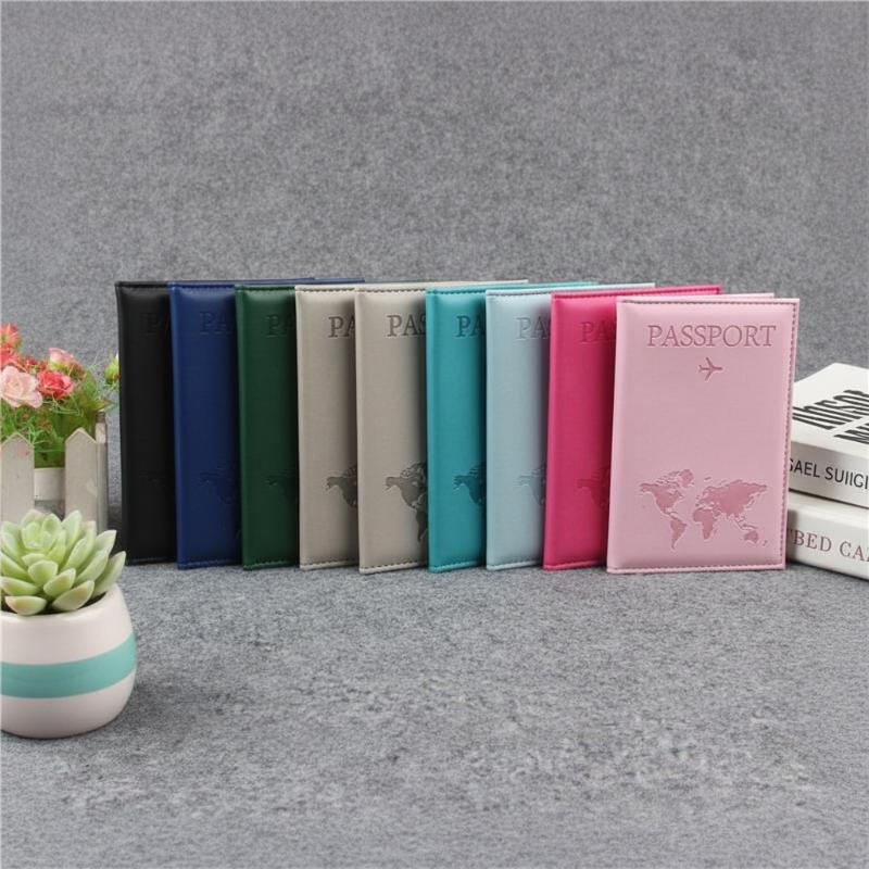 PU 가죽 여권 홀더 남성 여성을위한 스크래치 방지 문 - Travel Organizer Men 리뷰 및 가격