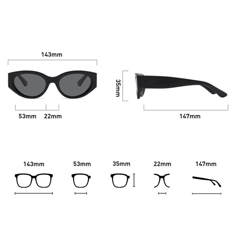 여성 남성 클래식 캣아이 편광 선글라스 고품질 프레임  - Men'S Accessories Designer 리뷰 및 가격
