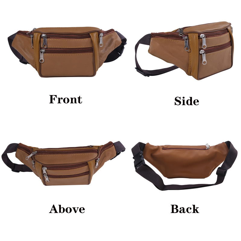 패션 남자 정품 가죽 허리 팩 남자 주최자 여행 허리  - Travel Organizer Men 리뷰 및 가격