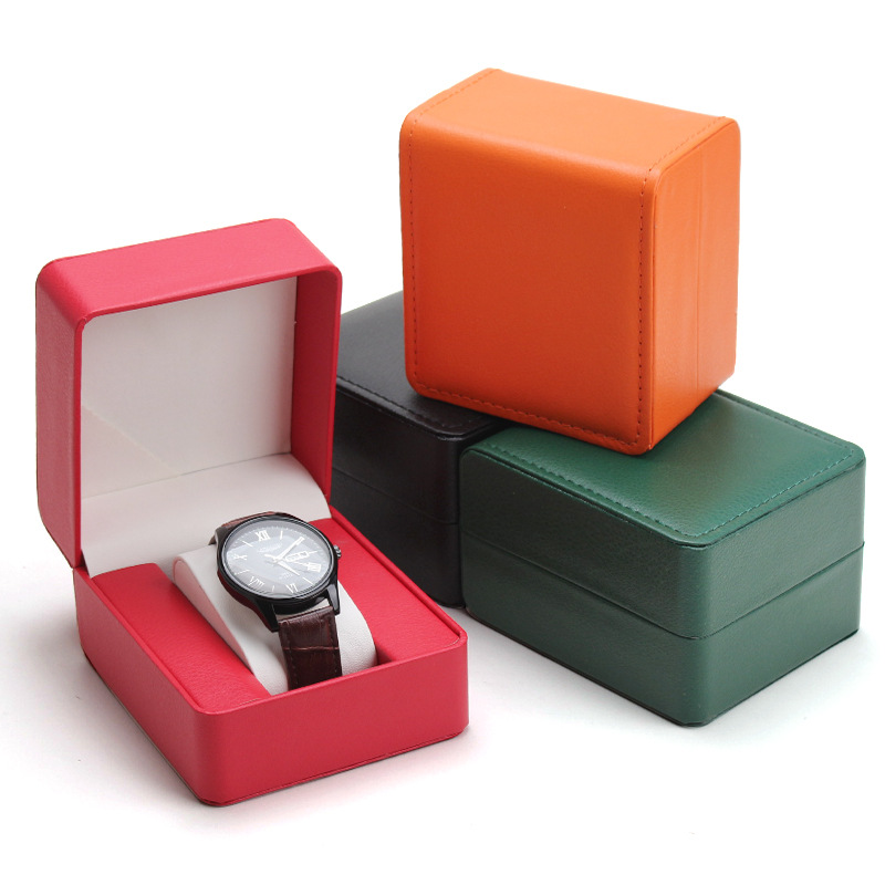 시계 보관함 PU 싱글 시계 디스플레이 케이스, 손목  - Men Accessories Organiser 리뷰 및 가격